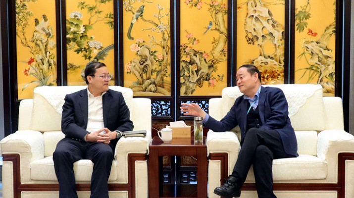 中國銀行甘肅省分行黨委書記、行長王峰一行到訪甘肅文旅集團(tuán)