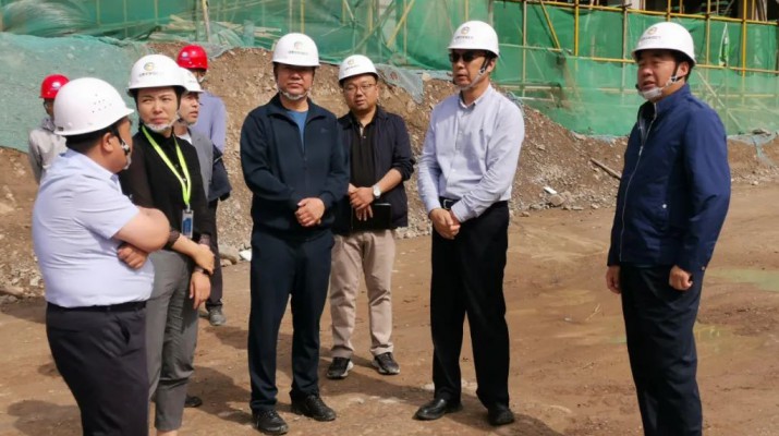 楊宇宏赴石佛溝現(xiàn)場調度項目建設