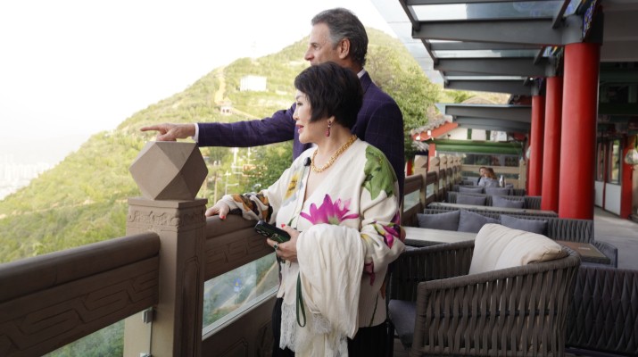 甘肅文旅國(guó)際推廣考察團(tuán)·甘肅行代表在如驛部落·蘭山參觀體驗(yàn)