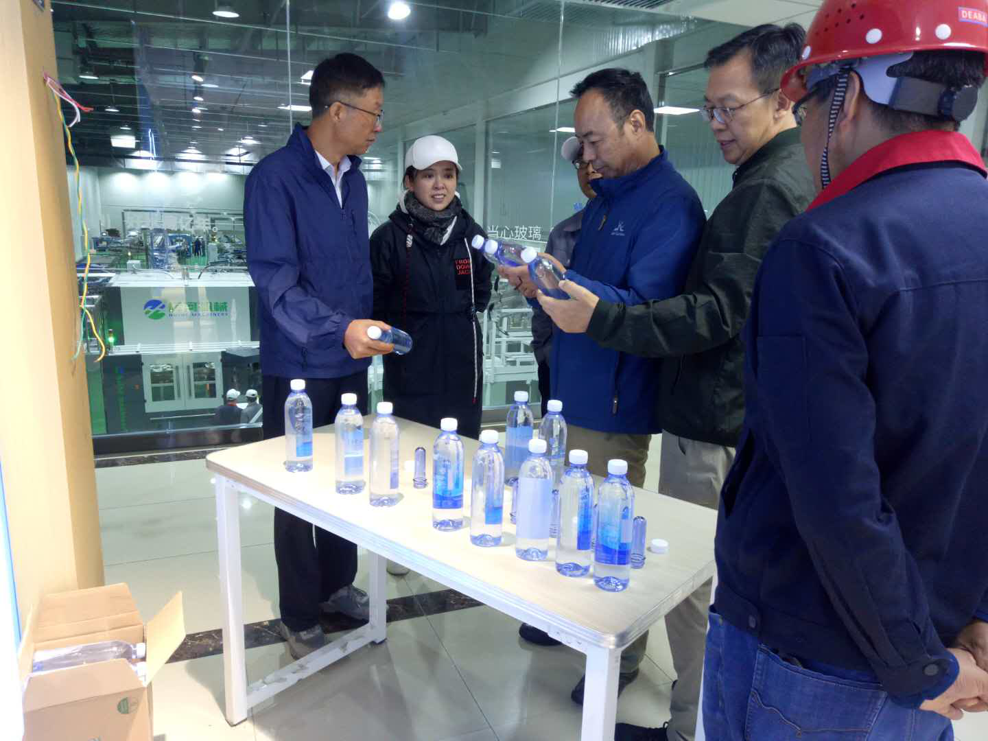 楊宇宏總經理調研指導甘肅瑪岈冰川礦泉水有限公司祁連山一號冰川礦泉水項目